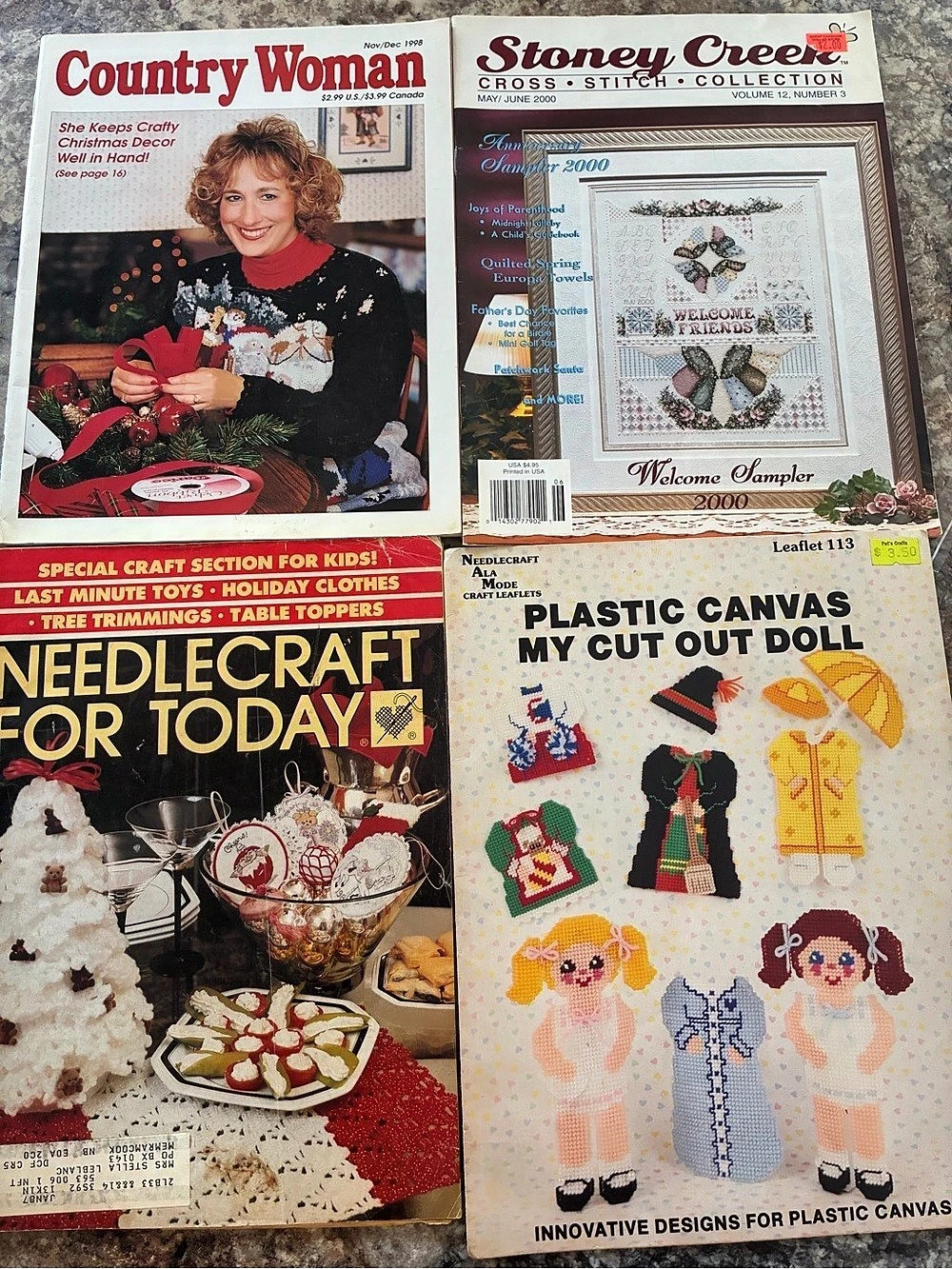 Needlecraft Magazines & Plastic Canvas Pattern